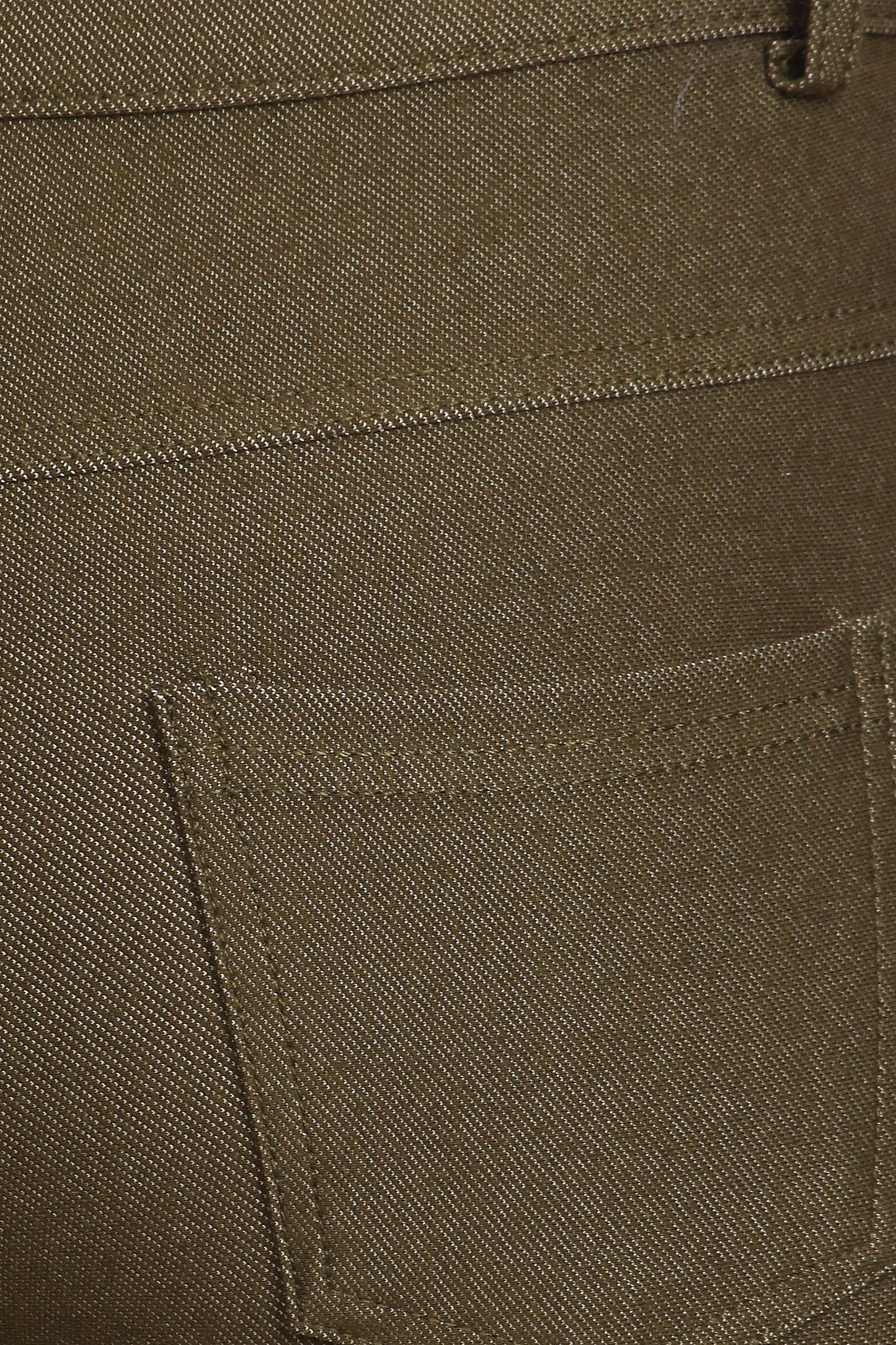 Double Take 5 Pocket Capri Jeggings - Army Green