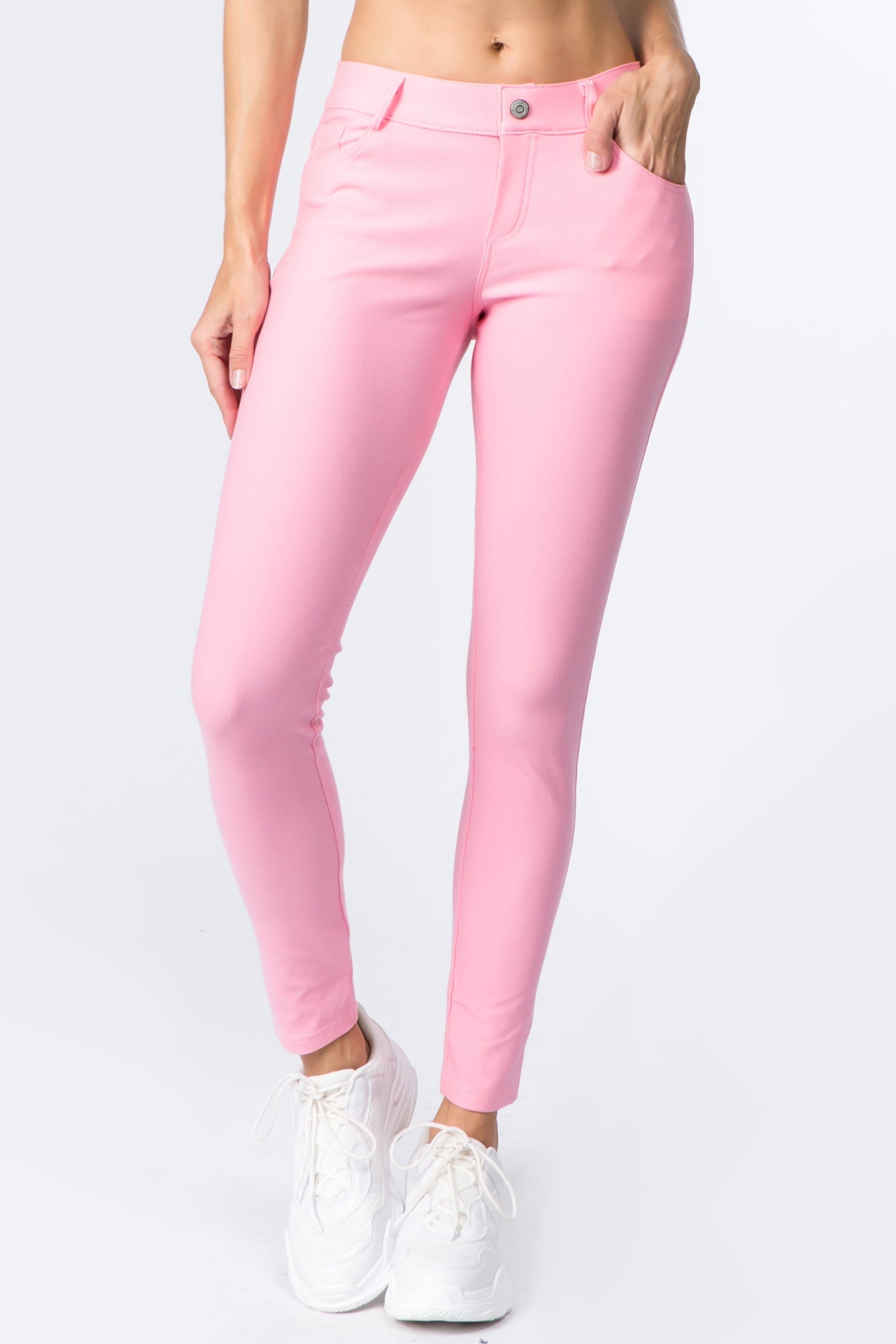 Double Take 5 Pocket Cotton Jeggings – Style Sifter