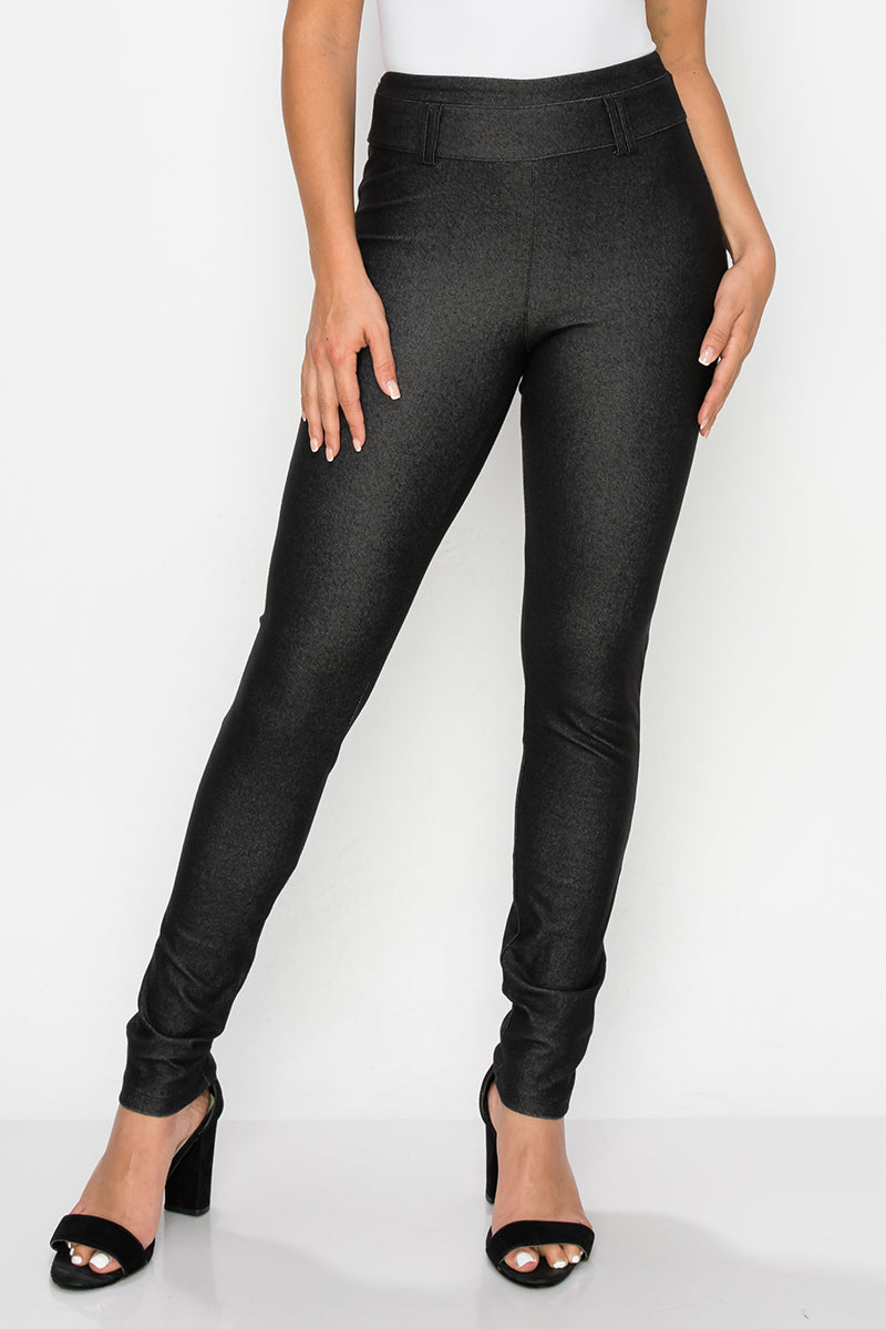 Hold Tight High Waisted Cotton Jeggings