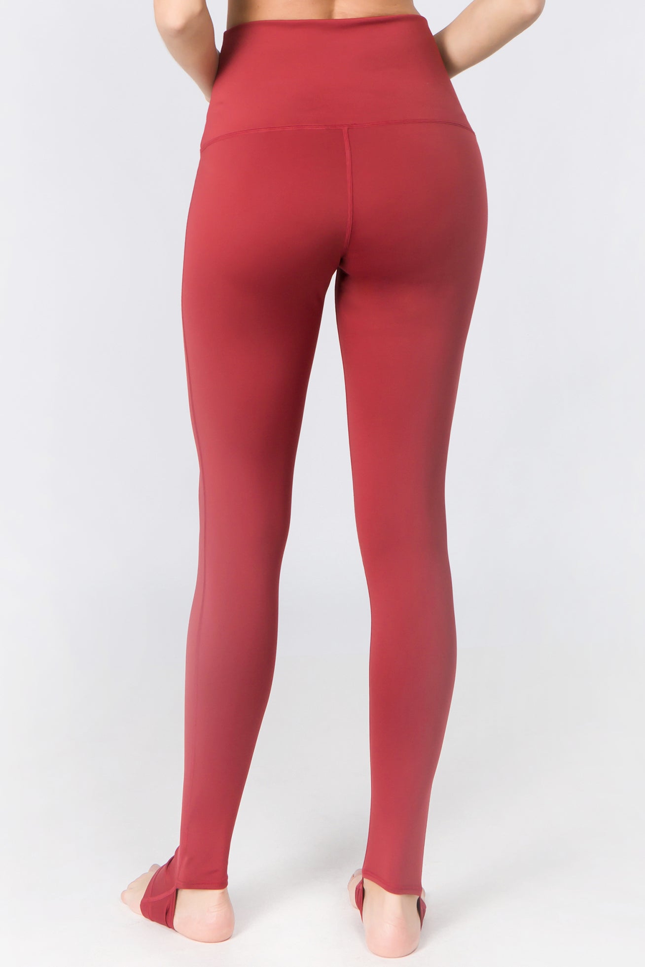 The Stirrup Leggings - Brick Red