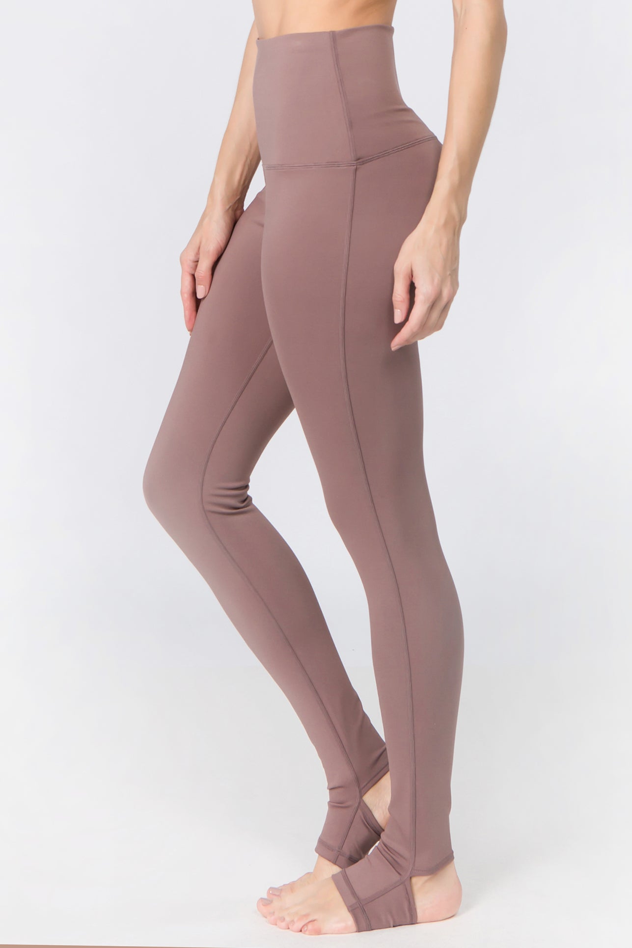 The Stirrup Leggings - Smokey Mauve