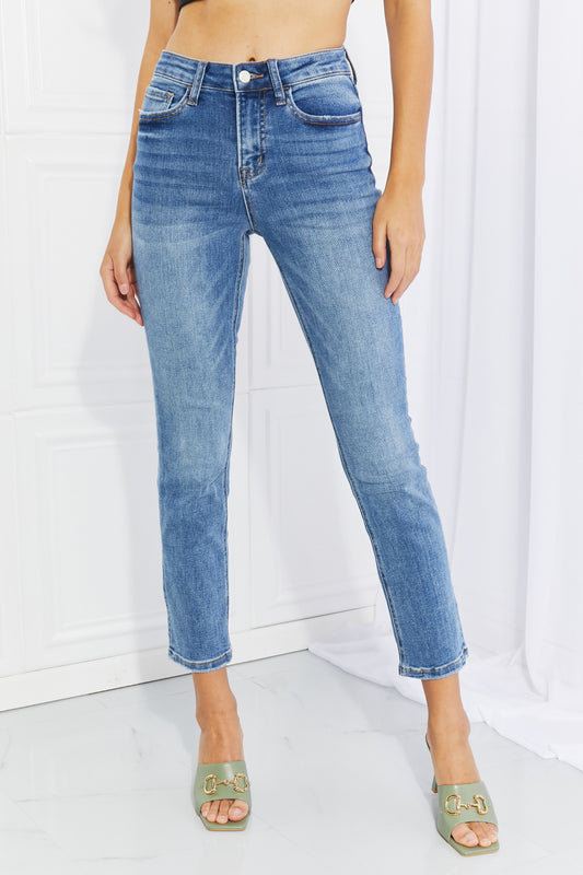 Cropped Jeans - Denim