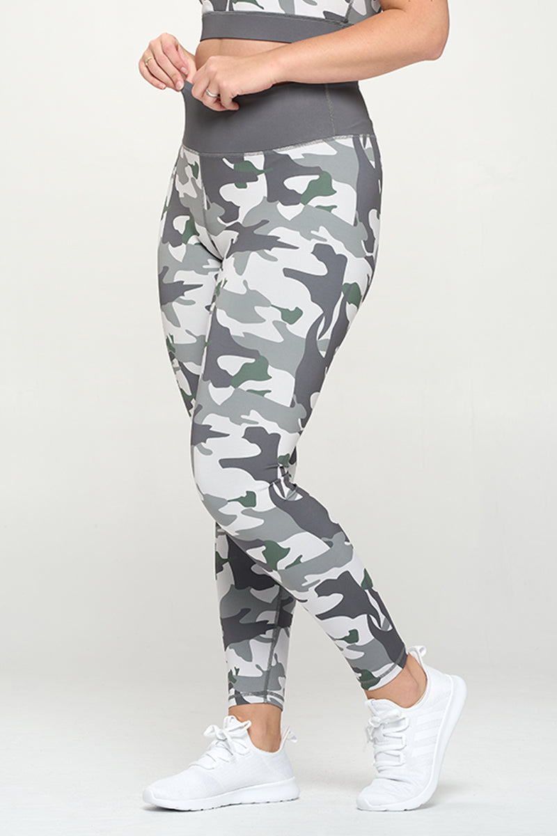 March On Camo Workout Leggings