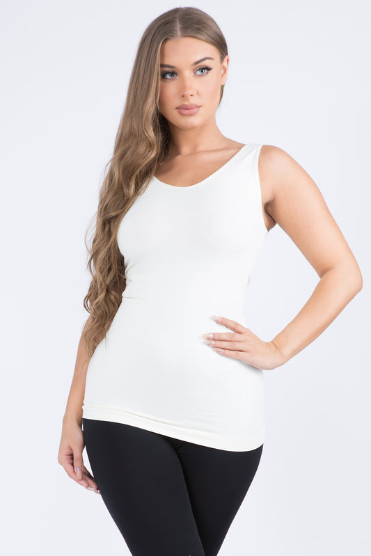 Reversible Tank - Ivory