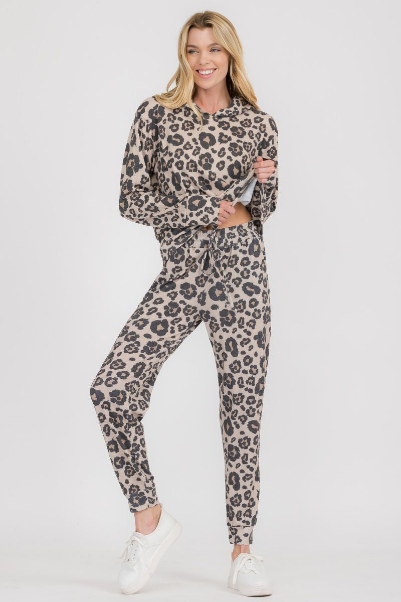 Spotted Leopard Joggers